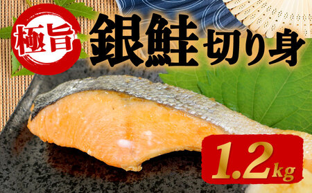 銀鮭 切身 1.2kg 片身 鮭 BP