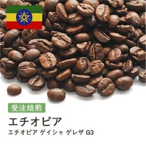 コーヒー豆 #256 エチオピア ゲイシャ ゲレザ G3 受注焙煎！310g 珈琲豆  自家焙煎