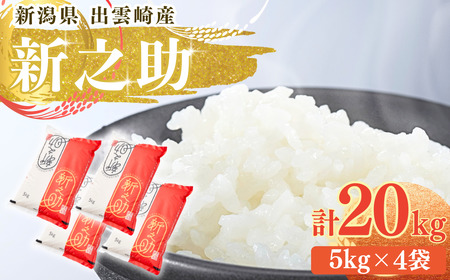 新潟県産 「新之助」 20kg 出雲崎 令和7年産 | 新之助 出雲崎町