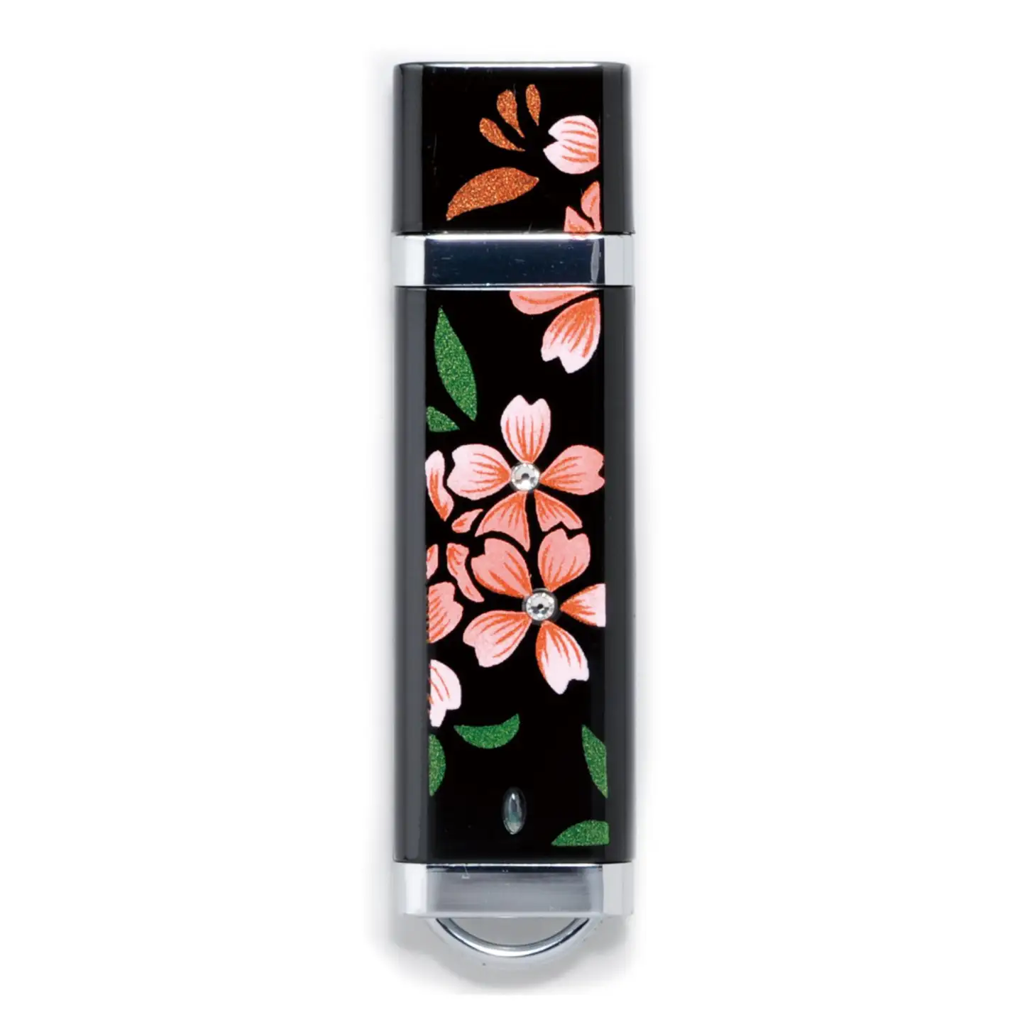 蒔絵USBフラッシュメモリー クリスタル桜 16GB 桐箱入り