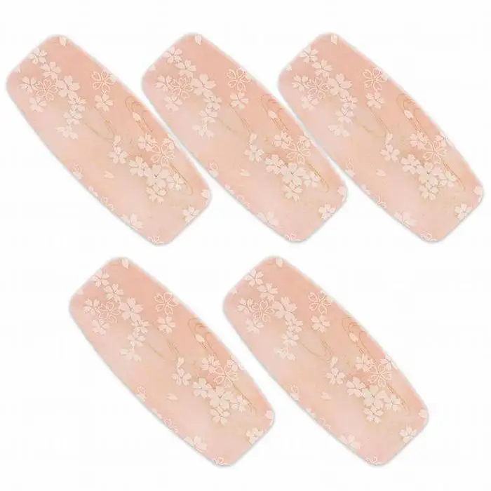 友禅和紙おしぼりトレー 5枚セット 桜 流水紋 タツクラフト 【Tk25】