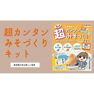 超カンタンみそづくりキット（出来上がり約600g）【味噌 みそ 手作り味噌 キット 調味料 麹 こうじ 大豆 国産 愛知県 豊田市】