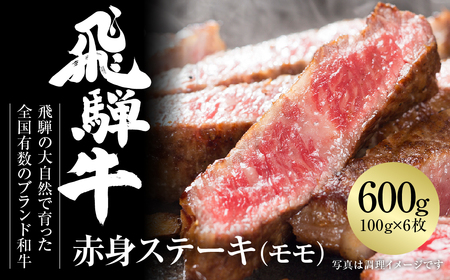 飛騨牛 赤身ステーキ 600g 黒毛和牛 和牛 飛騨高山ミート [MZ018]