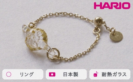 HARIO リング スパークル K10［HAA-SPH-003R-K10］｜アクセサリー HARIO ハリオ_FM64