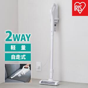 掃除機 充電式サイクロンスティッククリーナー アイリスオーヤマ SCD-185P-W ホワイト ｜ 掃除機 新生活 ひとり暮らし