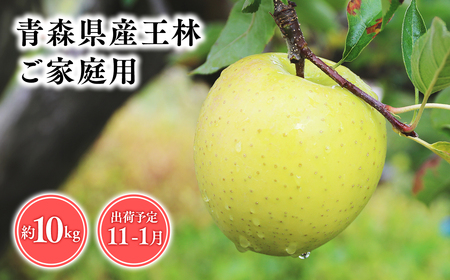 【レビューキャンペーン】2026年産 １１月～１月発送　【訳あり】家庭用王林10ｋｇ　【そと川りんご園・１１月・１２月・１月・青森県産・平川市・りんご・王林・10ｋｇ・訳あり・家庭用】りんご リンゴ 林檎 りんご 青森 平川市産 [hi-0053-049]