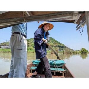 【シガリズム体験】近江八幡の水郷でギィーコ ギィーコと船頭体験！ ※プライベート貸切（2名で一舟貸切）