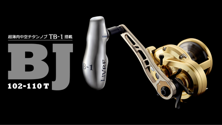LIVRE リブレ BJ 102-110T(ダイワB1) （ガンメタ×ブラック） F25N-421[AMBB120-1]