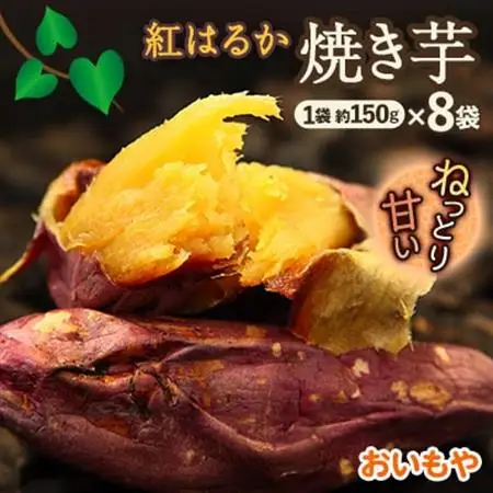 静岡県掛川市　おいもやの焼き芋8袋セット【配送不可地域：離島・北海道・沖縄県・四国・九州】【1100952】