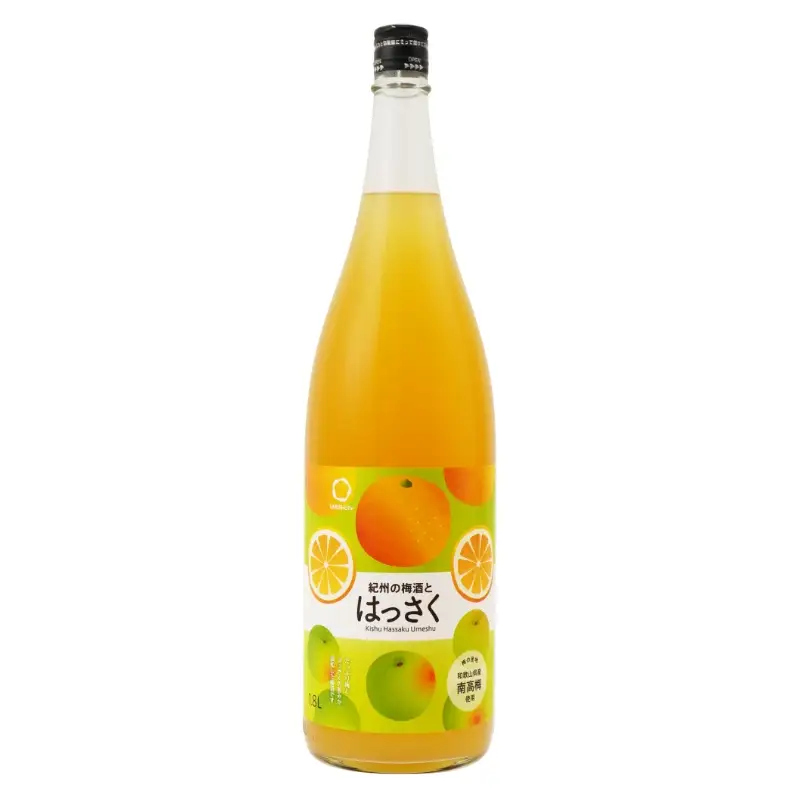 紀州の梅酒とはっさく　1.8L 1本  / 南高梅 和歌山 梅酒 晩酌 梅 八朔 はっさく 【kis147A】