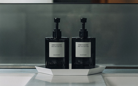 【GREYCHORD】H&B GIFT SET　ハンド＆ボディ用のソープとクリームのセット(ポーチ付)【 ボディーケア 神奈川県 海老名市 】
