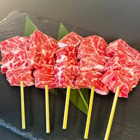 厚切り国産牛サガリ串　5本_肉  牛肉 _【配送不可地域：離島】【1524353】