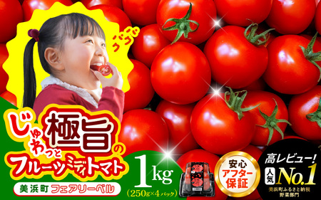 フルーツミディトマト 1kg  トマト 野菜 [m37-a024]