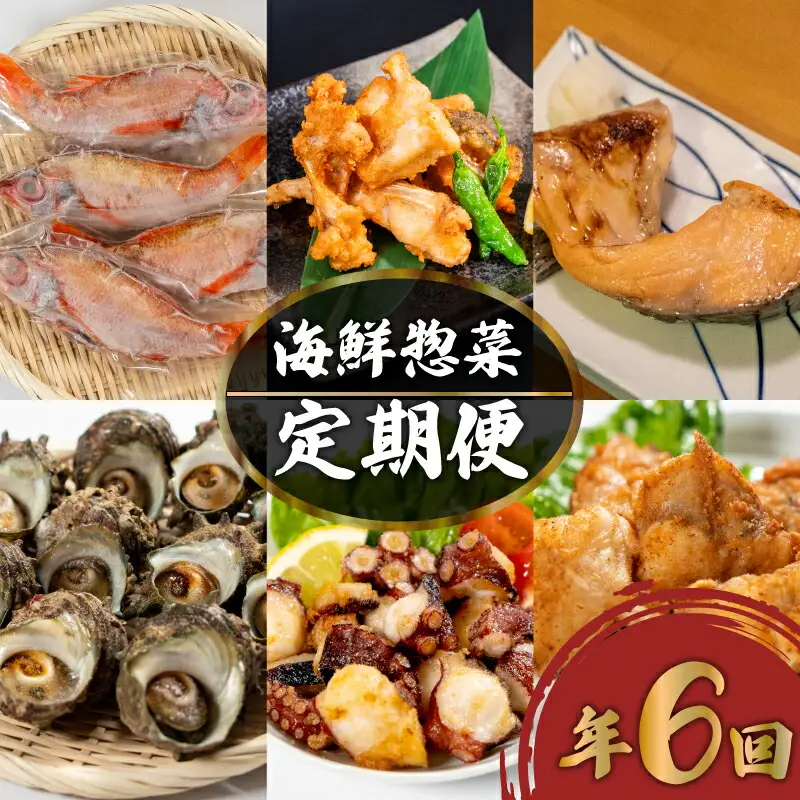 惣菜 定期便 6回 海鮮 惣菜 EY