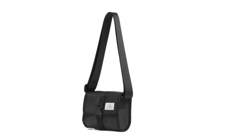 ショルダーポーチ（小）（ブラック）UPCYCLE LAB G-127 SDGs リサイクル アップサイクル