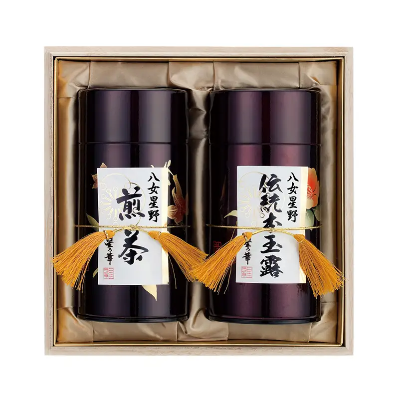 八女星野茶 星乃翁 伝統本玉露150g 特上煎茶150g【E-051】
