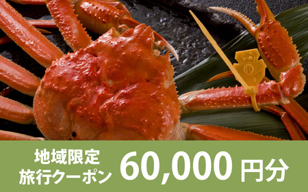 【福井県福井市】日本旅行 地域限定旅行クーポン【60,000円分】[O-158003] / 旅行