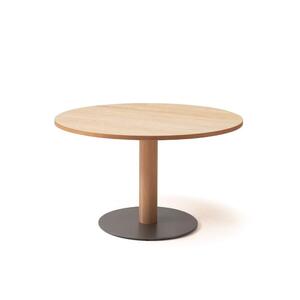 旭川家具 カンディハウス KOTANラウンドテーブルφ120_04551