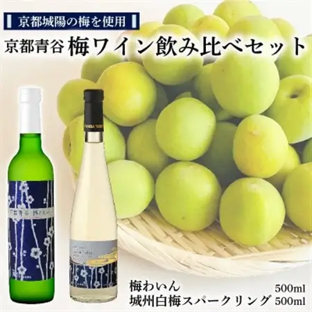 京都青谷梅わいん飲み比べセット_酒・アルコール  ワイン _【配送不可地域：離島】【1538836】