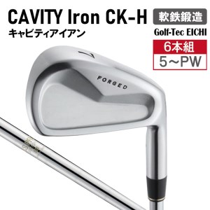キャビティアイアン CK-H（#5-PW）270BD01N.／軟鉄鍛造 フォージド アイアン 国産 ゴルフクラブ キャビティアイアン