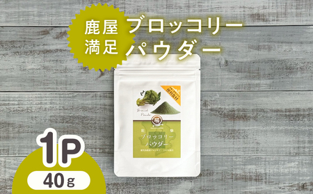 2601 鹿屋満足 ブロッコリーパウダー40g KN026-006 野菜 加工食品
