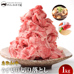 940.【訳あり】鳥取 和牛 うす切り切り落とし 1kg | 和牛