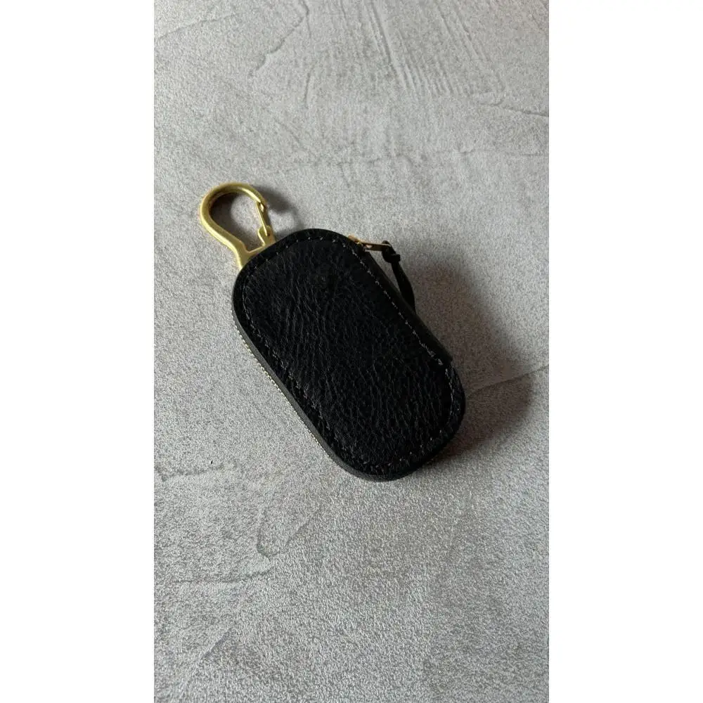 ラウンドファスナーキーケース【ブラック】