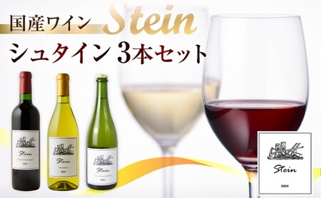 国産ぶどう100％ ワイン 3本セット 赤/白/スパークリング ワイン