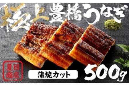 豊橋うなぎ 蒲焼カット 500g 夏目商店 うなぎ