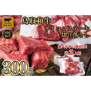 【訳あり】鳥取和牛 ヒレサイコロステーキ切り落とし　300g  1500
