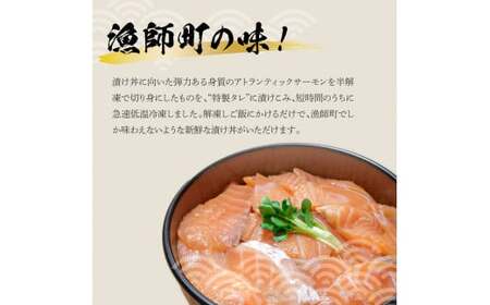 サーモンの醤油漬け丼 16袋セット 1パック60g 漬け丼 海鮮丼 サーモン丼 出汁茶漬け おかず おつまみ 惣菜 魚 魚介類 海鮮 個包装 小分け 真空パック 簡単【企業組合　宇佐もん工房】 [BQAB058]