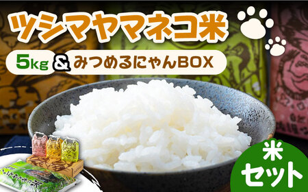 2025年10月頃より順次発送】佐護 ツシマヤマネコ 米 5kg みつめる