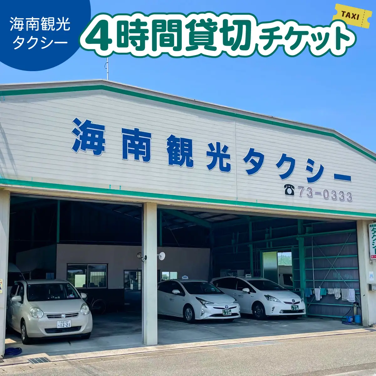 タクシー４時間貸切チケット 四国 徳島 徳島県 海陽 海陽町