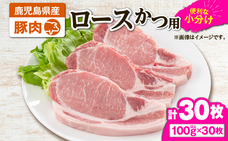 2641 豚肉ロースカツ用30枚セット KN105-012 肉 豚肉 冷凍