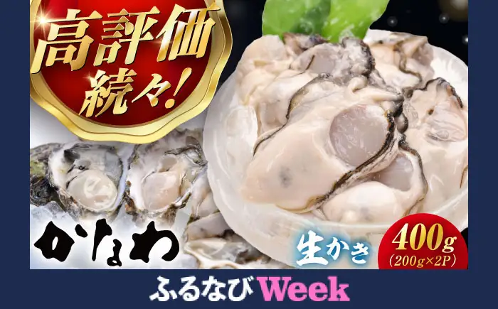 【ふるなびWEEK対象】生牡蠣むき身400g 牡蠣[XBP001]