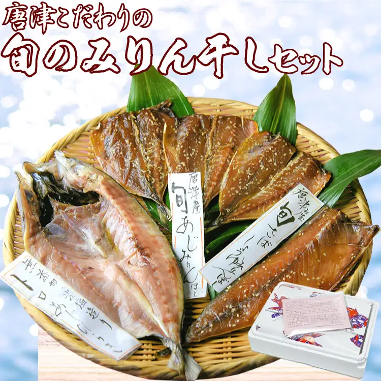 ひもの グルメ大賞受賞 唐津こだわりの旬のみりん干しセット　唐津産 旬サバ(トキサバ)醤油みりん干し 旬アジ醤油みりん干し トロあじみりん干し