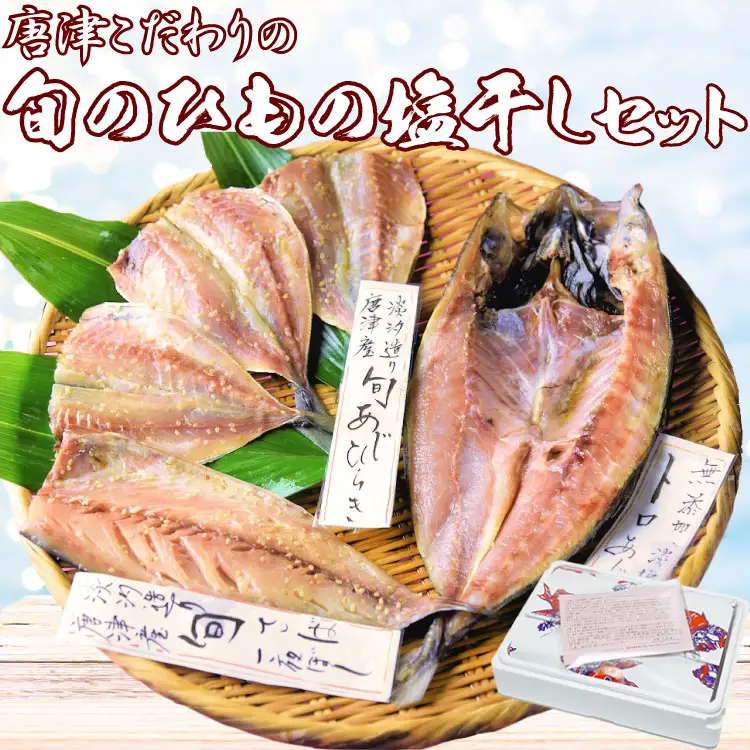 グルメ大賞受賞 唐津 旬の干物 塩干しセット 唐津産旬サバ（トキサバ）干物 旬アジ開き （淡汐造り）