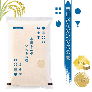 【令和7年産・白米5kg】特別栽培米 市川さんのいのちの壱 信州