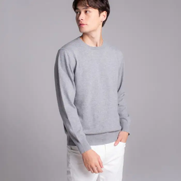 カシミヤ セーター UTO メンズ超高級ベビーカシミヤセーター ベビーカシミヤ カシミア メンズ ファッション カシミア カシミヤセーター 最高級カシミヤ カシミアニット カシミアブランド 岩手県 北上市 U0045 （ UTO ）