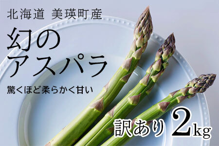 アスパラガス  2kg【令和8年産先行予約】【訳あり】 朝採り アスパラガス [019-65]