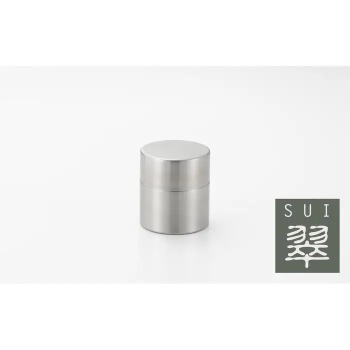 翠　ステンレス茶筒（小）