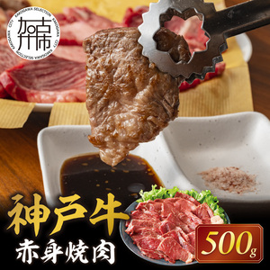 神戸牛赤身焼肉(500g)《 肉 牛肉赤身 神戸牛 焼肉 国産 バーベキュー 和牛美味しい プレゼント ギフト 赤身肉 お取り寄せ 送料無料 おすすめ 》【2402A00109】