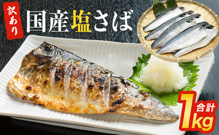 訳あり 塩 サバ フィーレ1kg（10枚前後）さば 鯖 切り身 宮城県 石巻市