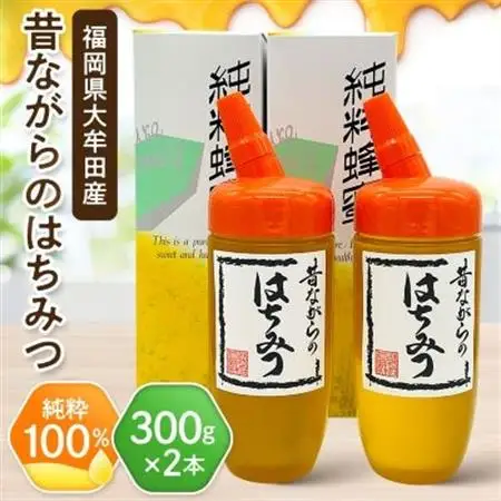 坂井養蜂場　昔ながらの蜂蜜　300g　2本組_調味料 はちみつ  ハチミツ 蜂蜜_【1093309】