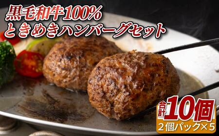 黒毛和牛100%ときめきハンバーグセット
