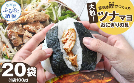 鰹ツナパウチ 100g×20袋セット 100グラム 国産 おにぎり つなまよ ツナマヨ ご飯 お弁当 魚 パスタ サラダ たんぱく質 タンパク質 おやつ かつお カツオ【企業組合　宇佐もん工房】 [BQAB066]