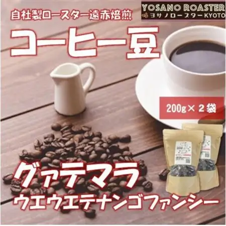 【ヨサノロースター】 コーヒー豆　グァテマラ ウエウエテナンゴファンシー　200g×2　遠赤外線焙煎_飲料・ドリンク コーヒー豆 コーヒー・コーヒー豆 珈琲 珈琲豆_【配送不可地域：離島】【1545255】