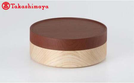 〈畑漆器店〉SOJI hako Ｌ chocolateキャニスター1段【高島屋選定品】 小物入れ 重箱 お弁当箱 F6P-3247