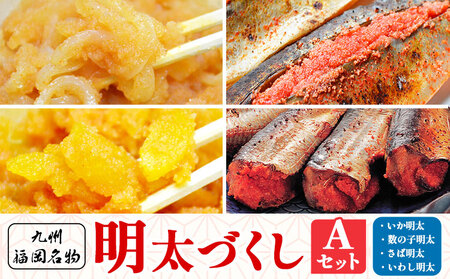 明太づくし Aセット 株式会社マル五 《30日以内に出荷予定(土日祝除く)》 明太子 数の子 イカ いか サバ さば 鯖 イワシ いわし 鰯 博多 九州名物