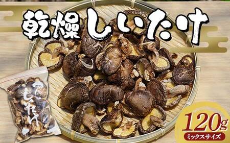 乾燥 椎茸 120g（ミックスサイズ）岩手県 山田町 三陸山田 岩手三陸産 椎茸 乾燥しいたけ しいたけ 乾燥シイタケ シイタケ 乾しいたけ 原木 野菜 きのこ YD-716